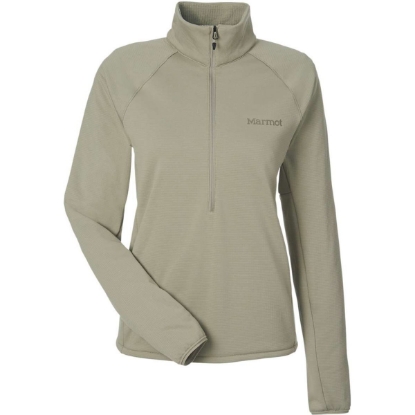 Custom Womens Leconte Half-Zip Pullover Vetiver