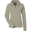 Custom Womens Leconte Full Zip Hooded Jacket Vetiver