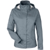Custom Womens PreCip® Eco Packable Rain Jacket Steel Onyx