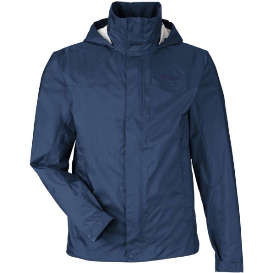 Custom Mens PreCip® Eco Packable Rain Jacket Arctic Navy