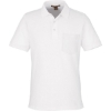Custom Mens Valiant Cotton Snag Protect Pocket Polo White