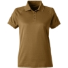 Custom Womens Charge Snag and Soil Protect Polo Coyote Brown