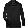 Custom Womens Advantage Long Sleeve Tactical Polo Black