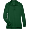 Custom Womens Advantage Long Sleeve Tactical Polo Dark Green