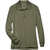 Custom Womens Advantage Long Sleeve Tactical Polo Tactical Green