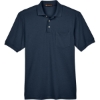 Custom Mens Easy Blend™ Polo with Pocket Navy