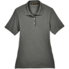 Custom Womens Easy Blend Polo Charcoal