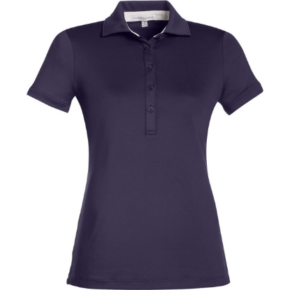 Custom Womens Claire Tech Polo Eclipse