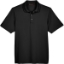 Custom Mens Advantage Snag Protection Plus IL Snap Placket Polo Black
