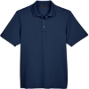 Custom Mens Advantage Snag Protection Plus IL Snap Placket Polo Dark Navy