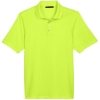 Custom Mens Advantage Snag Protection Plus IL Snap Placket Polo Safety Yellow