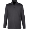 Custom Mens Advantage Snag Protection Plus IL Long Sleeve Polo Dark Charcoal