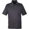 Custom Mens Advantage Snag Protection Plus IL Pocket Polo Dark Charcoal