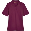 Custom Womens Advantage Snag Protection Plus Polo Maroon