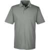 Custom Mens Micro Piqué Polo Charcoal