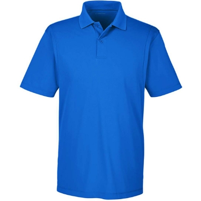 Custom Mens Micro Piqué Polo True Royal