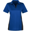 Custom Womens Flash Snag Protection Plus IL Colorblock Polo True Royal/ Black