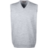 Custom Mens Pilbloc™ V-Neck Sweater Vest Grey Heather