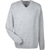 Custom Mens Pilbloc™ V-Neck Sweater Grey Heather
