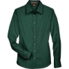Custom Womens Easy Blend™ Long Sleeve Twill Dress Shirt with Stain-Release Hunter