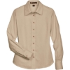 Custom Womens Easy Blend™ Long Sleeve Twill Dress Shirt with Stain-Release Stone