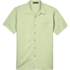 Custom Mens Bahama Cord Camp Shirt Green Mist