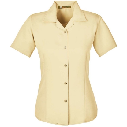 Custom Womens Bahama Cord Camp Shirt Sand