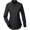 Custom Womens Foundation Cotton Twill Shirt with Teflon Black