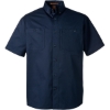 Custom Mens Advantage IL Short Sleeve Work Shirt Dark Navy