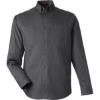Custom Mens Advantage IL Workshirt Dark Charcoal
