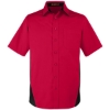 Custom Mens Tall Flash IL Colorblock Shirt Red/ Black