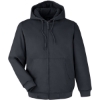 Custom Unisex ClimaBloc® Heavyweight Hooded Full-Zip Jacket Dark Charcoal