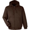 Custom Unisex ClimaBloc® Heavyweight Hooded Full-Zip Jacket Dark Mocha