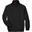 Custom Unisex Fleece Lined Nylon Jacket Black/ Black
