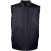 Custom Unisex Dockside Interactive Reversible Freezer Vest Black/ Dark Charcoal