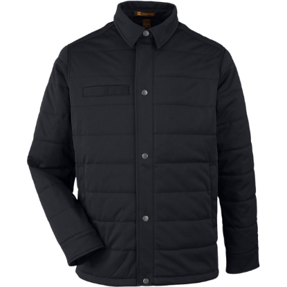 Custom Unisex Guardian Soft Shell Chore Coat Black