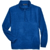 Custom Mens Fleece Quarter-Zip Pullover True Royal