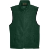 Custom Unisex Fleece Full-Zip Vest Hunter