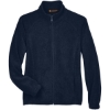 Custom Womens Full-Zip Fleece Navy
