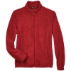 Custom Womens Full-Zip Fleece Red