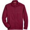 Custom Youth Full-Zip Fleece Wine