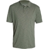 Custom Mens Low Pro Tech Polo Dark Olive Heathered