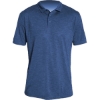 Custom Mens Low Pro Tech Polo Navy Heathered