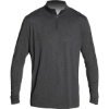 Custom Mens Low Pro Quarter-Zip Pullover Charcoal Heathered