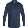 Custom Mens Low Pro Quarter-Zip Pullover Midnight Heathered