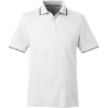 Custom Mens Deck Polo White