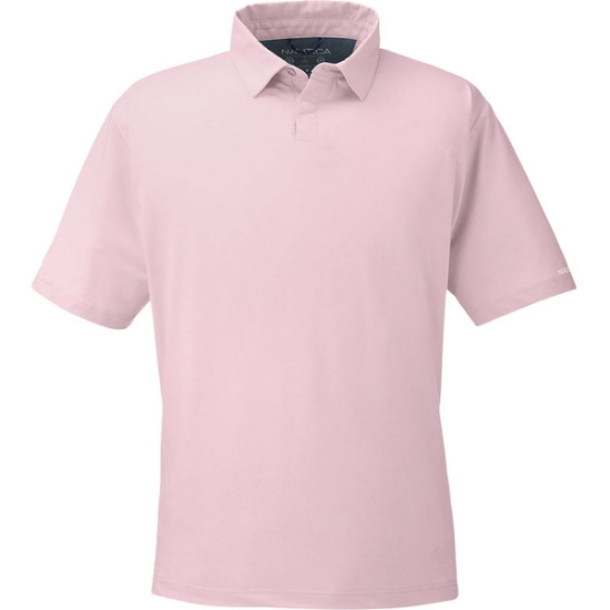 Custom Mens Saltwater Polo Sunset Pink