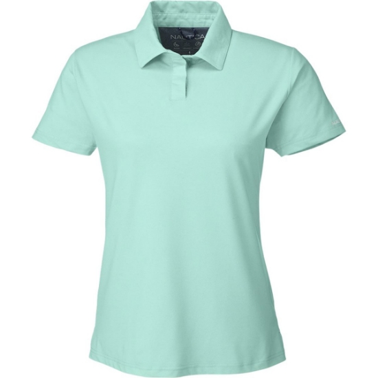 Custom Womens Saltwater Polo Cool Mint