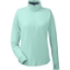 Custom Womens Saltwater Quarter-Zip Pullover Cool Mint