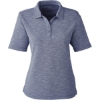 Custom Womens Sun Surfer Slub Polo Vintage Navy